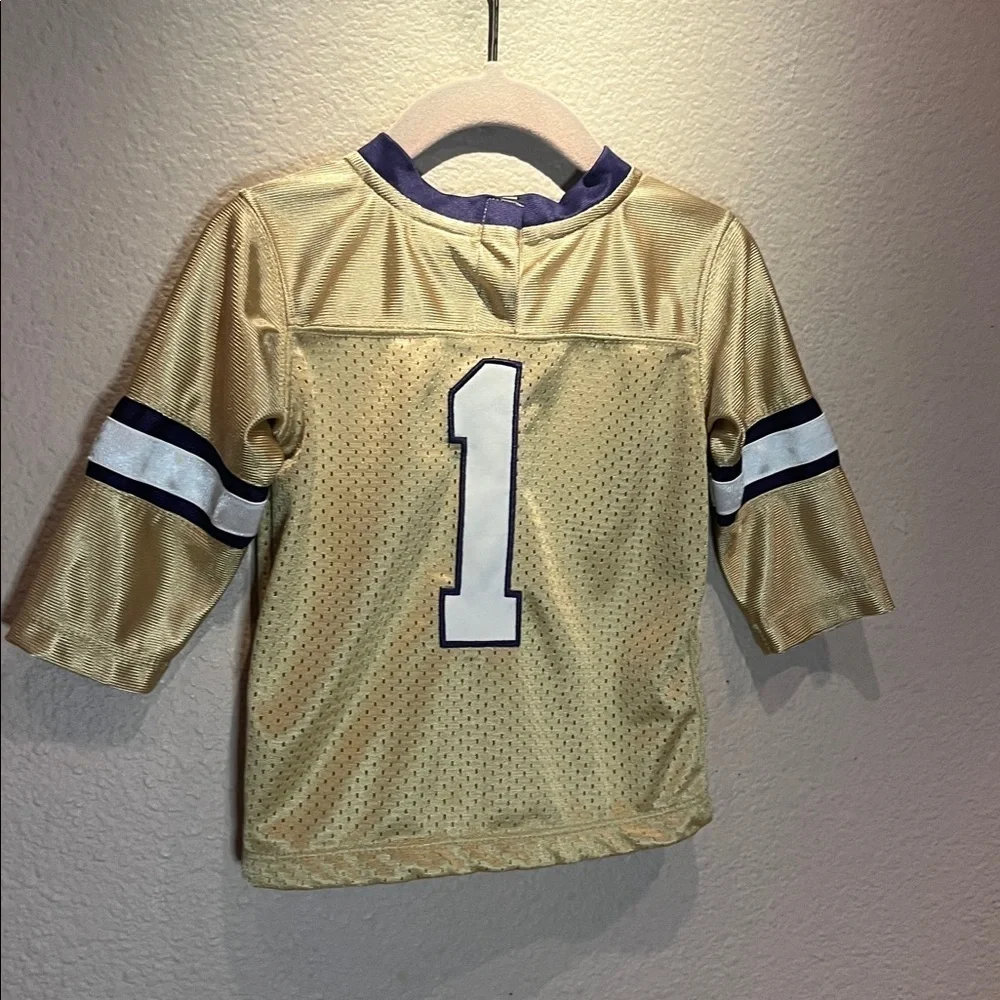 Nike University of Washington Vintage Football Jersey Size 12 Months Huskies